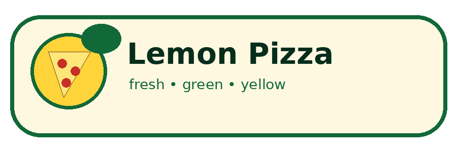 Logo Lemon Pizza