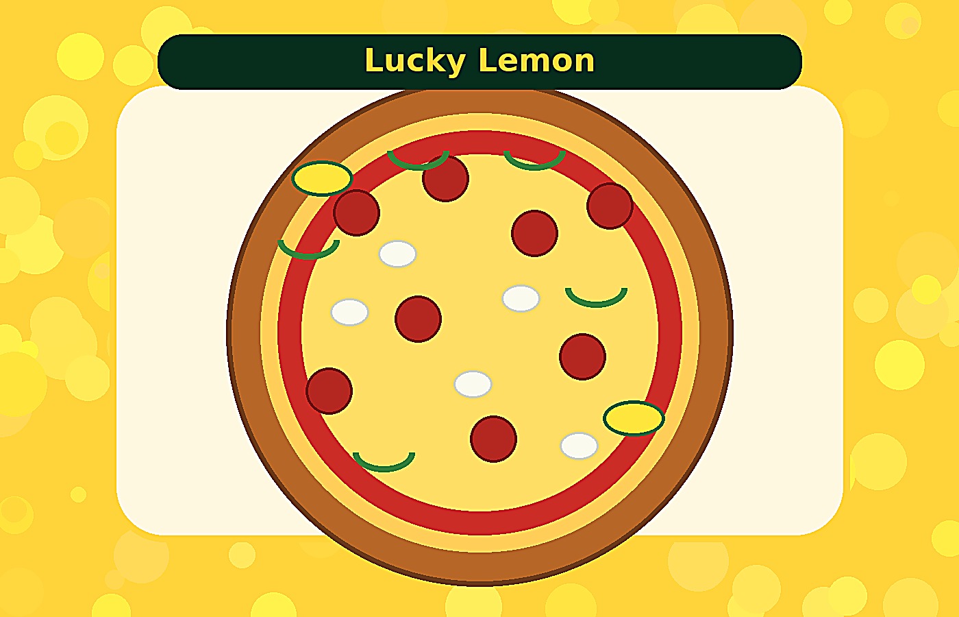Lucky Lemon Pizza z kurczakiem i rukola
